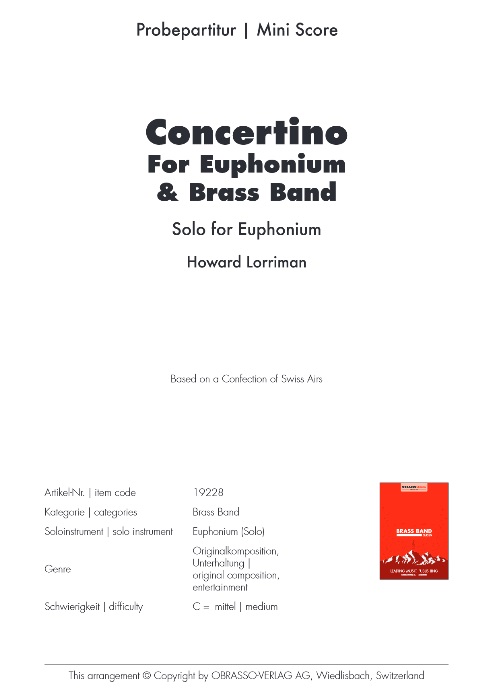 Concertino for Euphonium - hier klicken