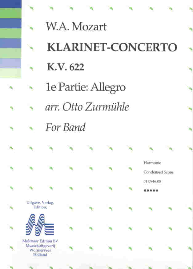 Klarinet Concerto (1e Partie: Allegro) - hier klicken Klarinet Concerto (1e Partie: Allegro) - hier klicken