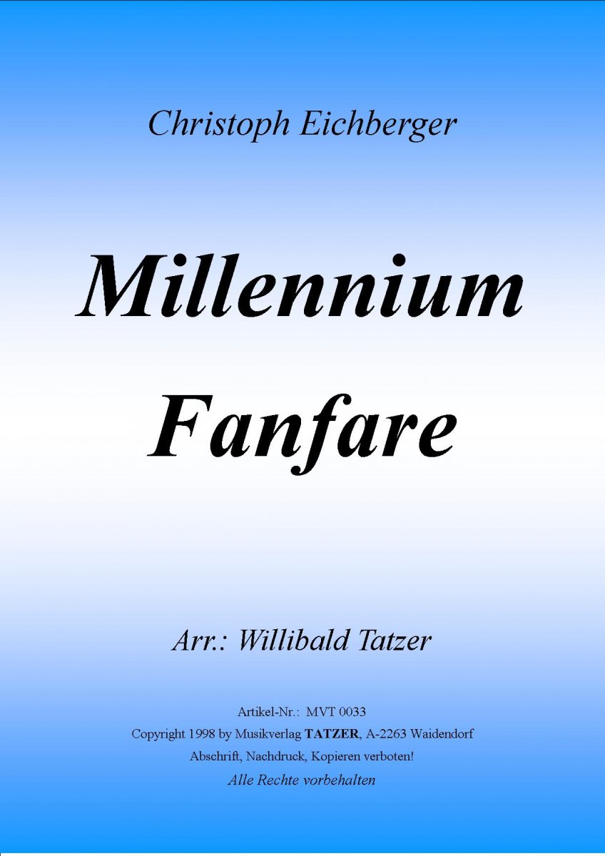 Millennium-Fanfare - hier klicken