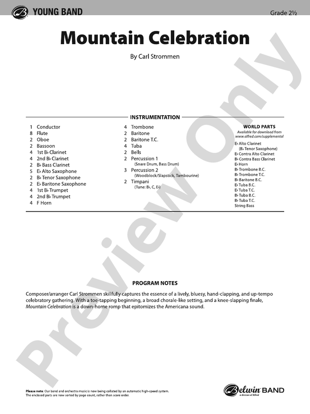 Mountain Celebration - hier klicken