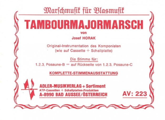 Tambourmajormarsch - hier klicken Tambourmajormarsch - hier klicken