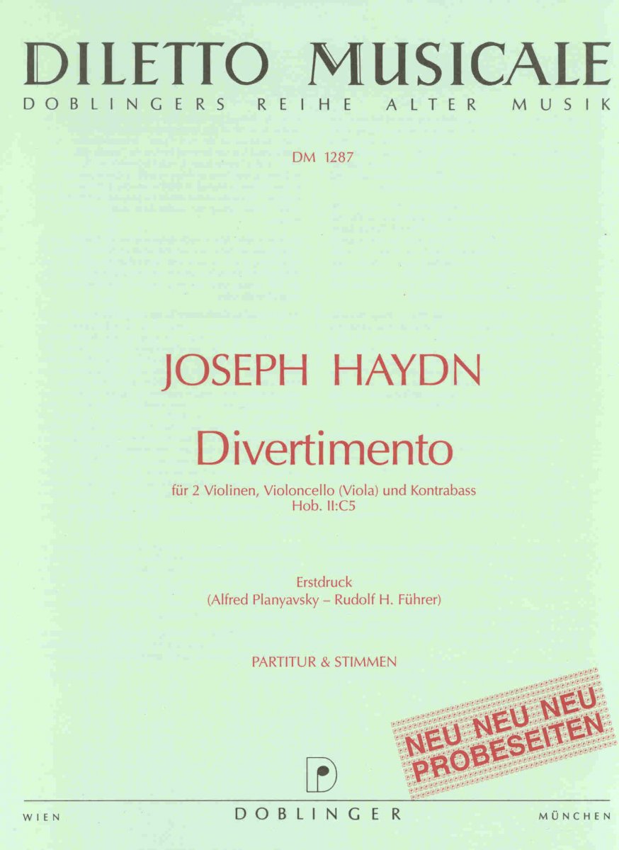 DIVERTIMENTO IN C - hier klicken