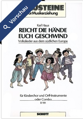 Reicht die H�nde euch geschwind (Volkslieder aus dem s�dlichen Europa) - hier klicken