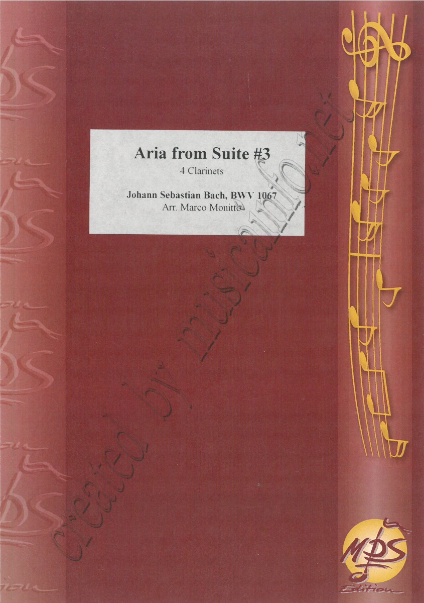 Aria da/Air from/Arie von Suite #3 - hier klicken