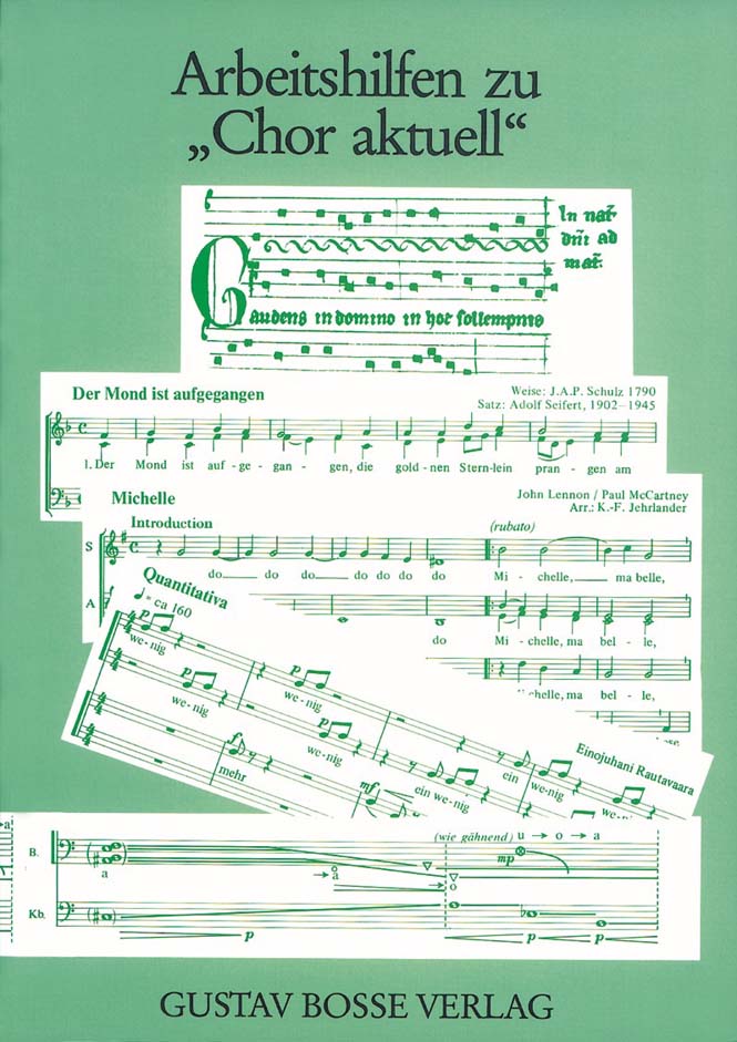 Arbeitshilfen zu Chor aktuell - hier klicken