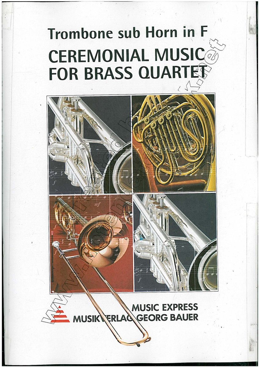 Ceremonial Music for Brass Quartet - hier klicken