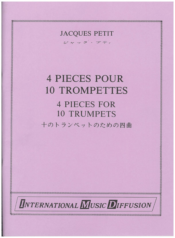4 pieces pour 10 trompettes - hier klicken