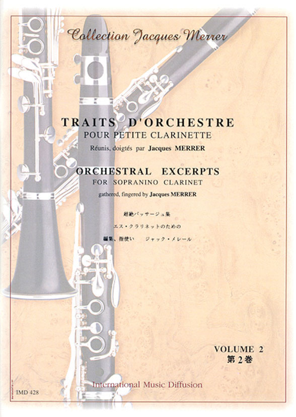 Traits d'orchestre pour petite clarinette #2 - hier klicken