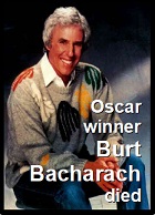 2023-02-21 Oscar Winner Burt Bacharach Died - click here